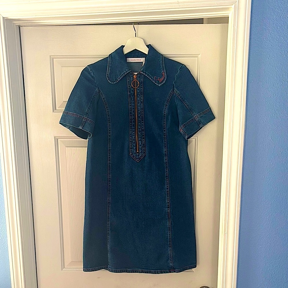See By Chloe Denim Dress